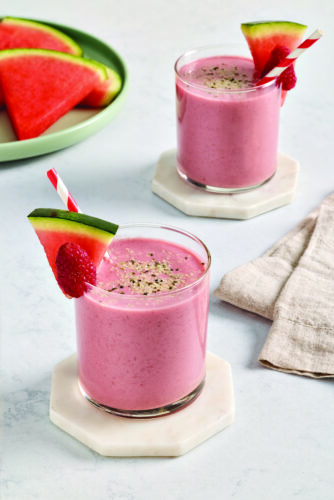 Supercharge workouts with watermelon smoothies, shakes